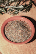 Palestinian coarse zaatar — detail photo — Zaatar & Zayn