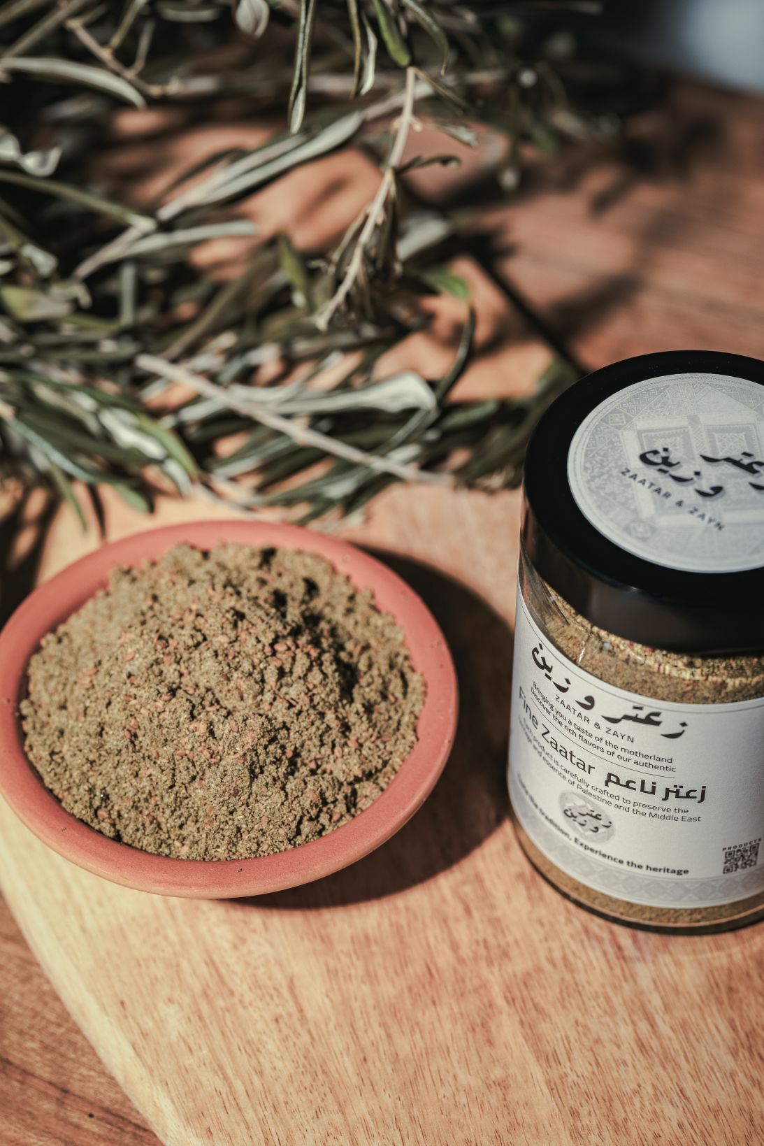 Palestinian fine zaatar — lifestyle photo — Zaatar & Zayn