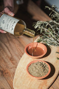 Palestinian extra virgin olive oil — lifestyle photo — Zaatar & Zayn