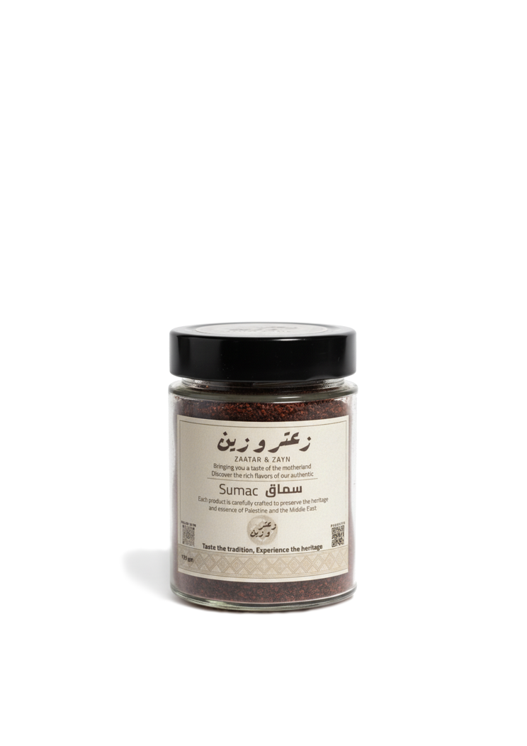 Vibrant Palestinian sumac spice, deep red and citrusy — Zaatar & Zayn