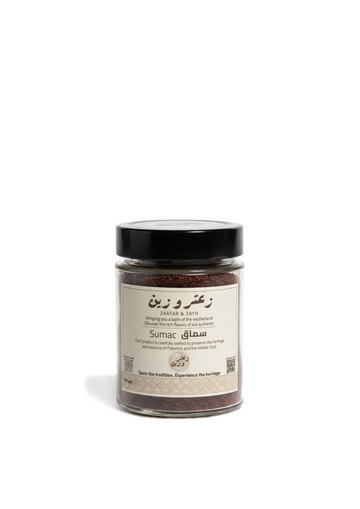 Vibrant Palestinian sumac spice, deep red and citrusy — Zaatar & Zayn